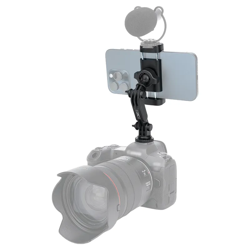 JJC PM-UN1 Mobilhållare med blixtskofäste för mobil & actionkamera