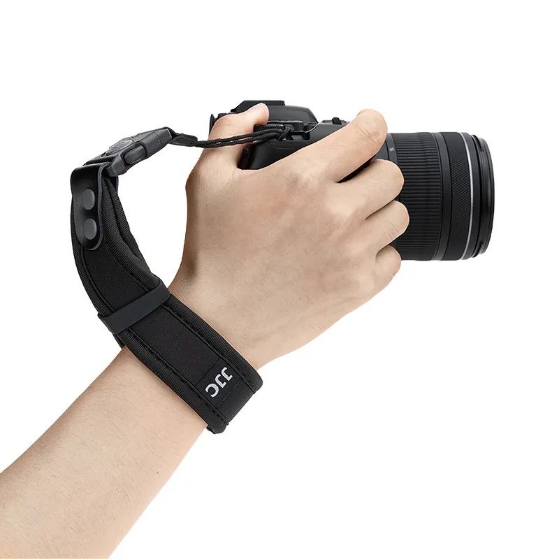 JJC ST-1M3 BLACK – Bekväm och säker handledsrem för din kamera