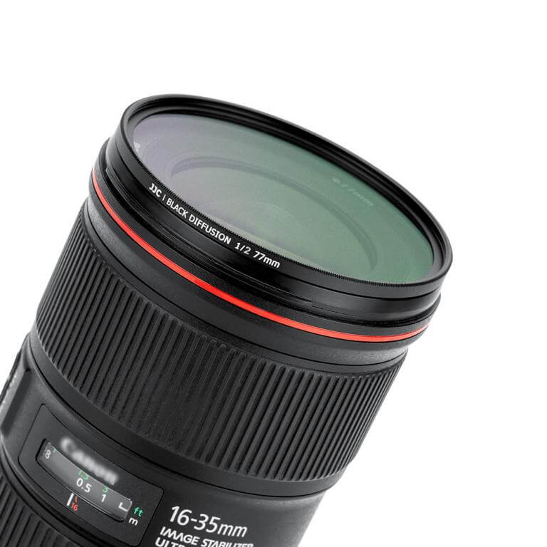 JJC Black Diffusion 1/2 filter