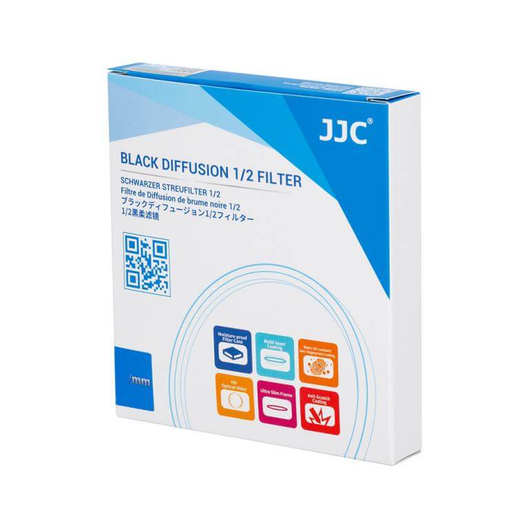 JJC Black Diffusion 1/2 filter