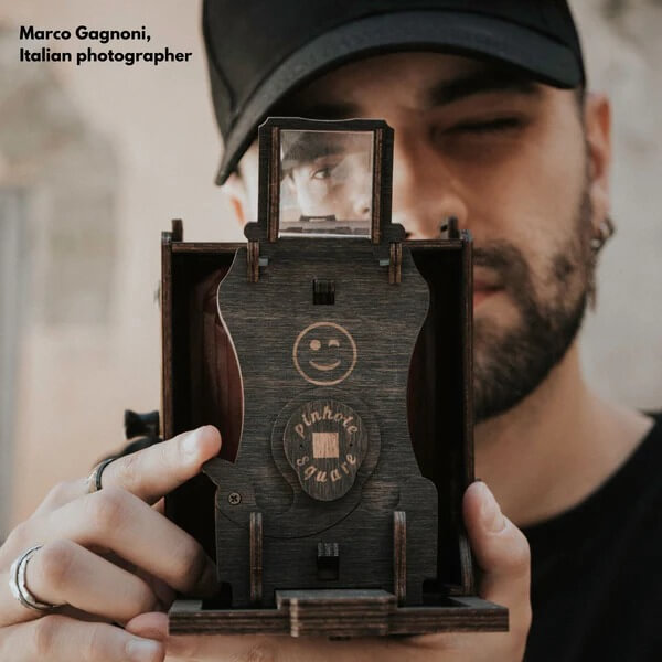 JollyLook DIY-kit för Instax Square film – Bygg Din Egen Pinhole-kamera!