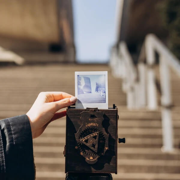 JollyLook DIY-kit för Instax Square film – Bygg Din Egen Pinhole-kamera!