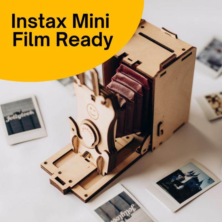 JollyLook DIY-kit för Instax Mini film – Bygg Din Egen Pinhole-kamera!