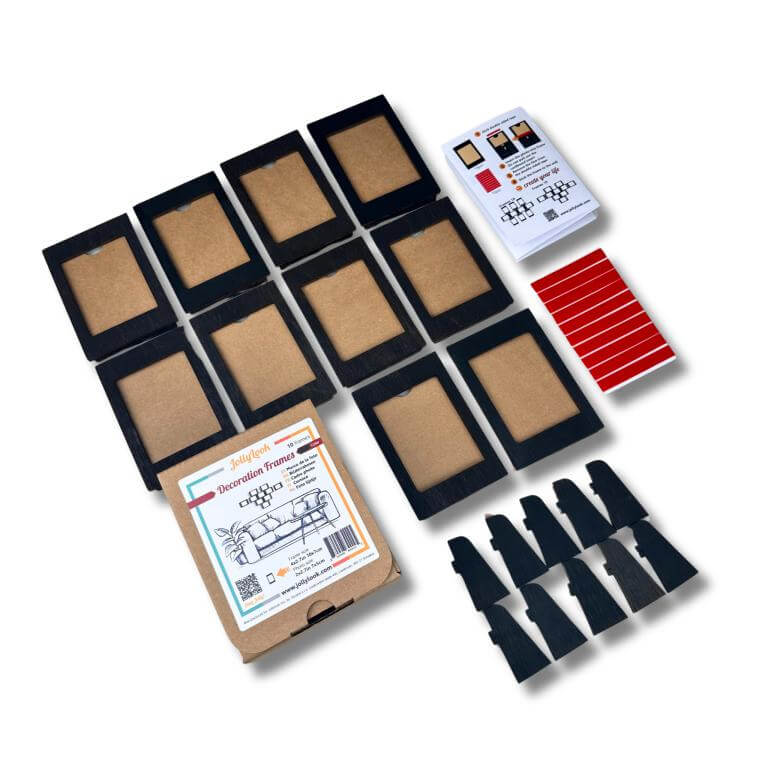 Jollylook Dekorationsramar 10x7cm för Instax Mini