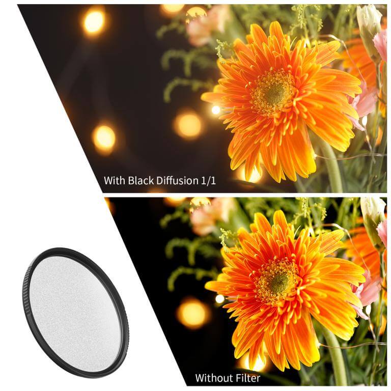 K&F Concept Black Diffusion 1/1 filter Nano-X