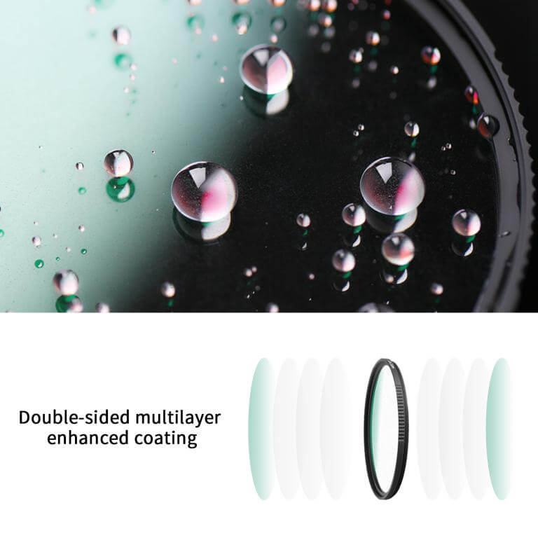 K&F Concept Black Diffusion 1/1 filter Nano-X