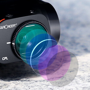 K&F Concept 6-i-1 filterkit til DJI Mavic Mini 1/2 – ND8–ND64, CPL & UV