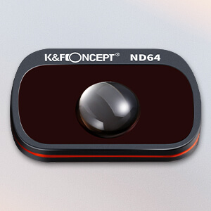 K&F Concept 6-i-1 filterkit til DJI Mavic Mini 1/2 – ND8–ND64, CPL & UV