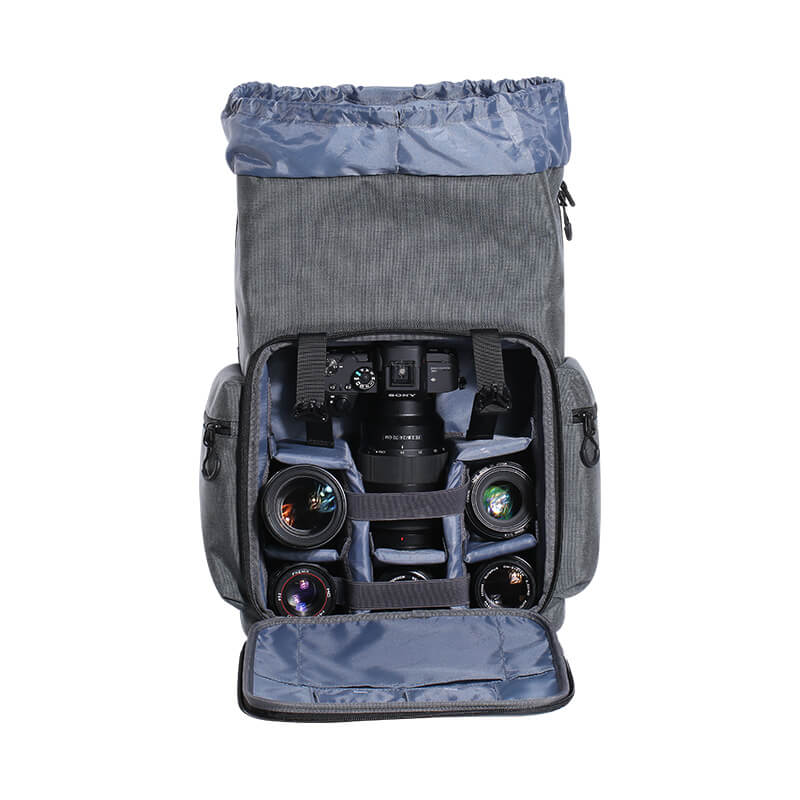 K&F Concept Kameraryggsäck med extra stötskydd