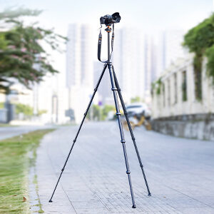 K&F Concept Kamerastativ med Panorama kulled 177cm 15kg