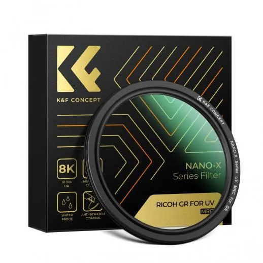 K&F Concept MCUV-filter til Ricoh GR-serien