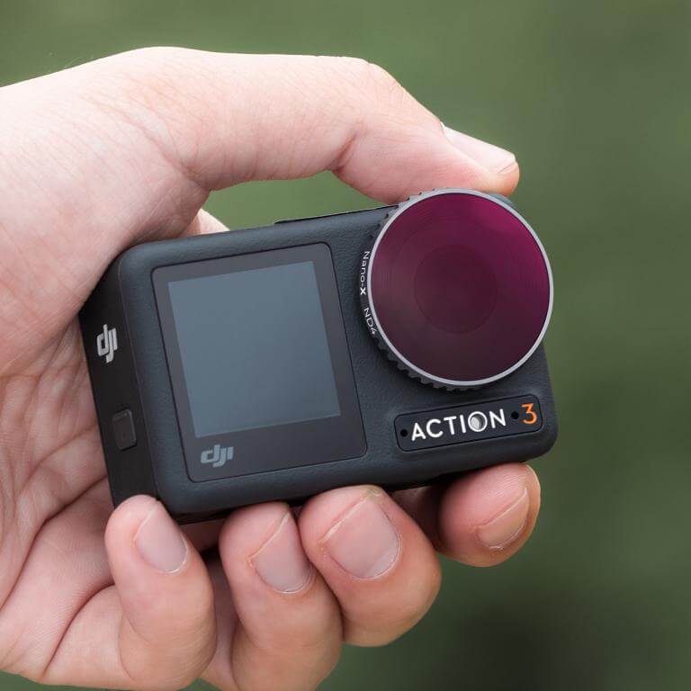 K&F Concept Nano-X ND4-filter til DJI Osmo Action 3