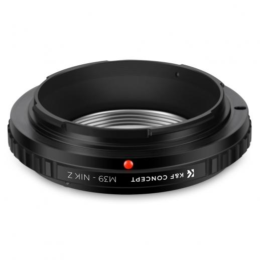 K&F Concept Objektivadapter till M39-objektiv för Nikon Z kamerahus