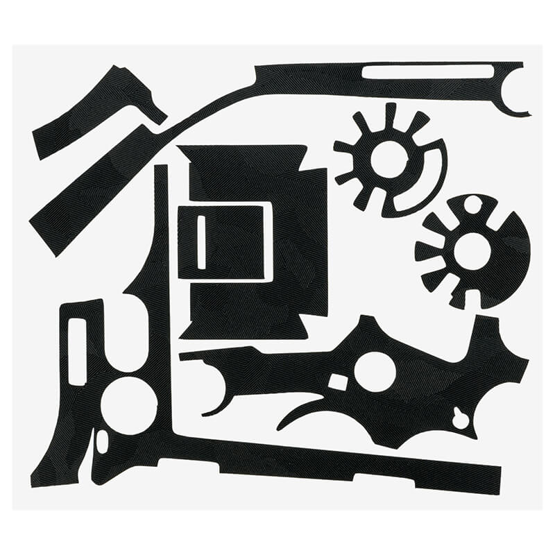 JJC Skin för Sony A1- Svart kamoflage