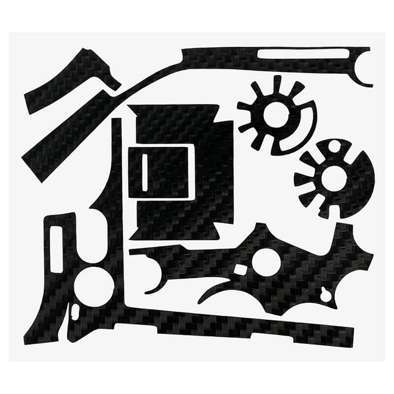 JJC Skin för Sony A1- Svart kolfiber