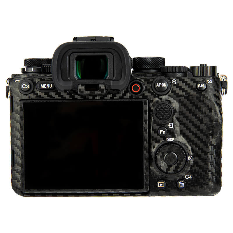 Kiwifotos Skin för Sony A1 - Svart kolfiber