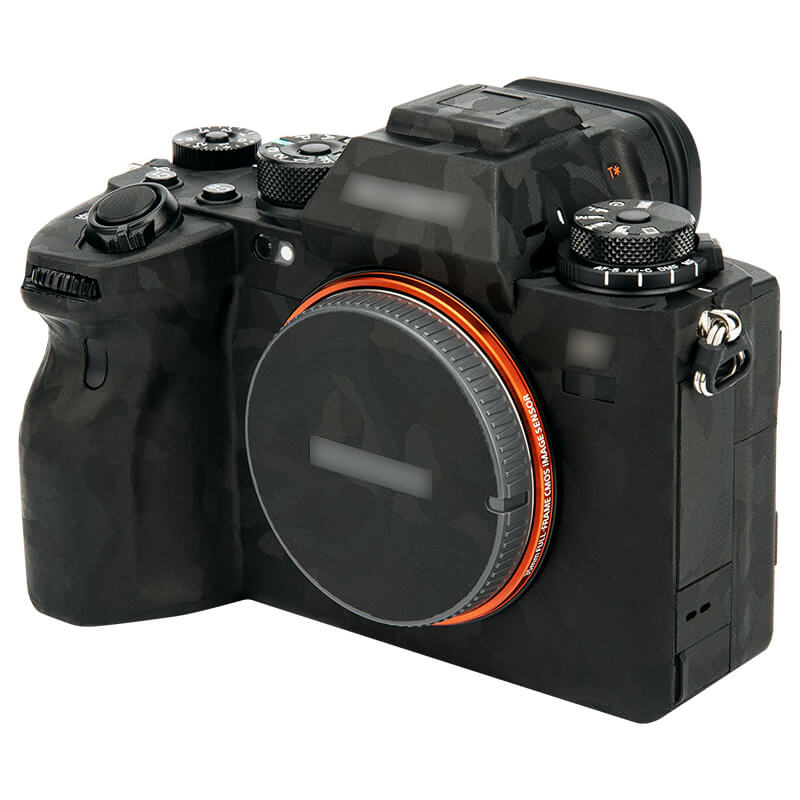 Kiwifotos Skin för Sony A1- Svart kamoflage