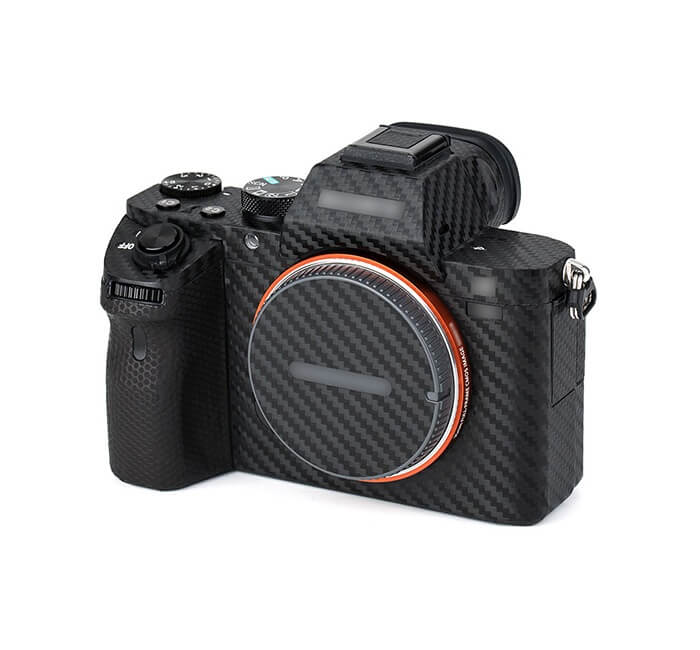 Kiwifotos Skin för Sony a7 II, a7S II, a7R II - Svart kolfiber