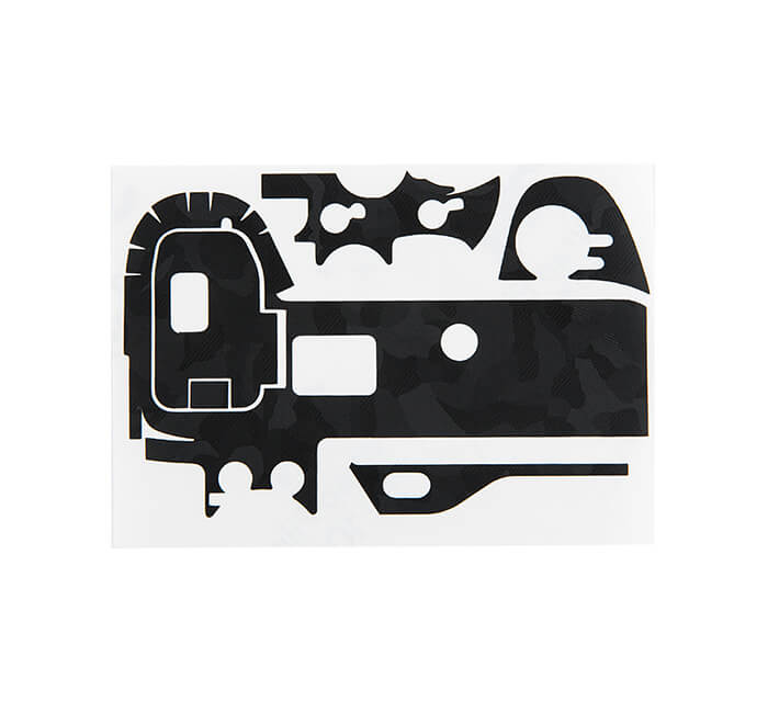 Kiwifotos Skin för Sony a7 III, a7R III - Svart kamoflage