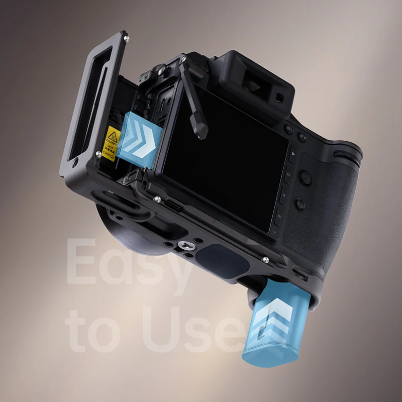 Falcam kamerabur for Hasselblad X2D / X2D II med Arca-Swiss L-plate