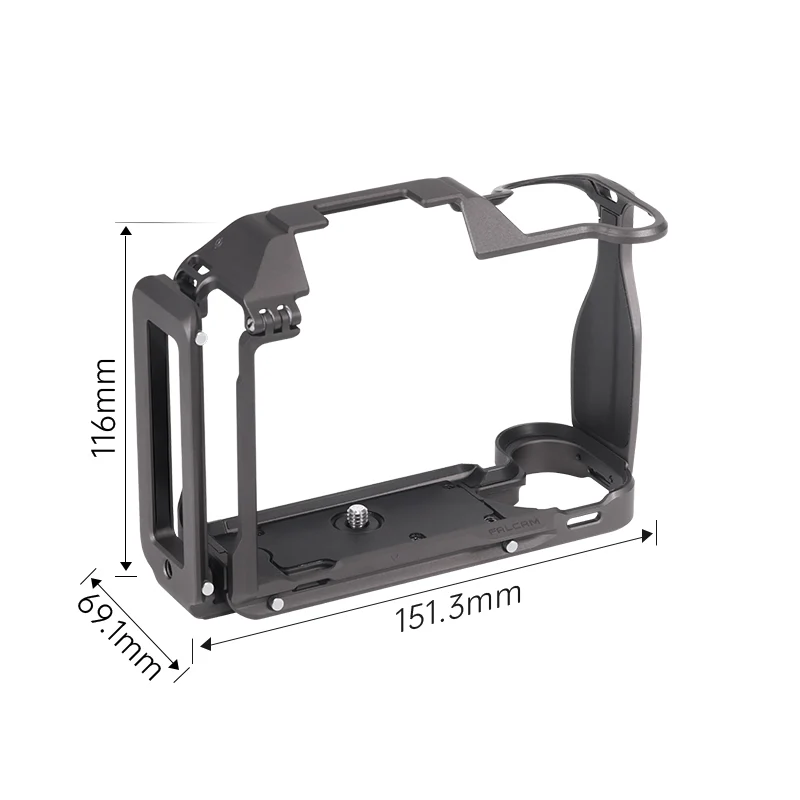 Falcam kamerabur for Hasselblad X2D / X2D II med Arca-Swiss L-plate