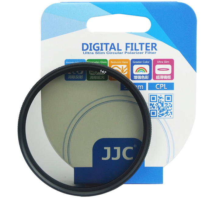 JJC Ultra Slim CPL-filter – klarere farver og reducerede refleksioner