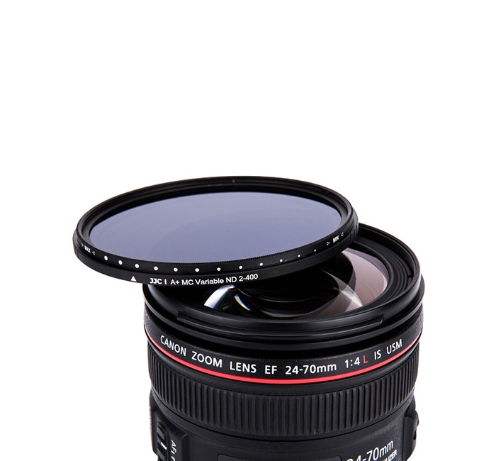 JJC variabelt ND-filter ND2–ND400 med multicoating