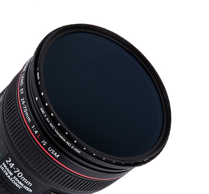 JJC variabelt ND-filter ND2–ND400 med multicoating