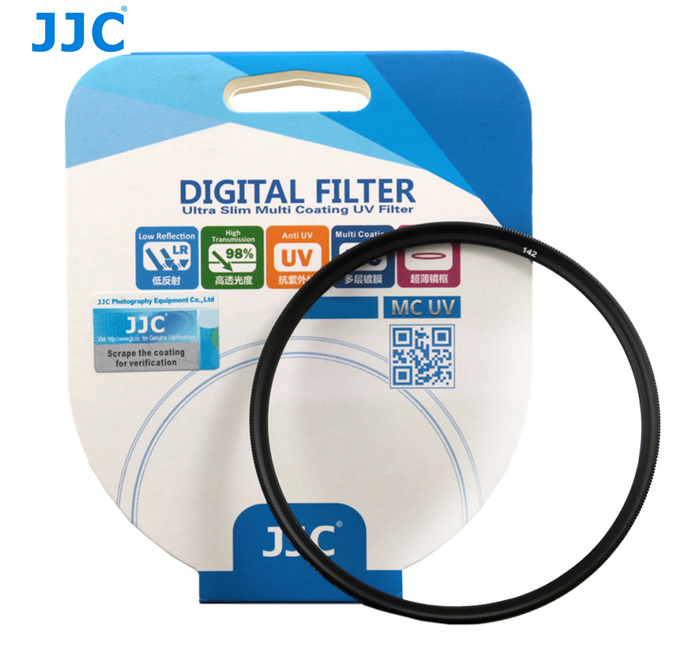 JJC Ultra-tyndt F-MCUV-filter – Beskyttelse til dit objektiv