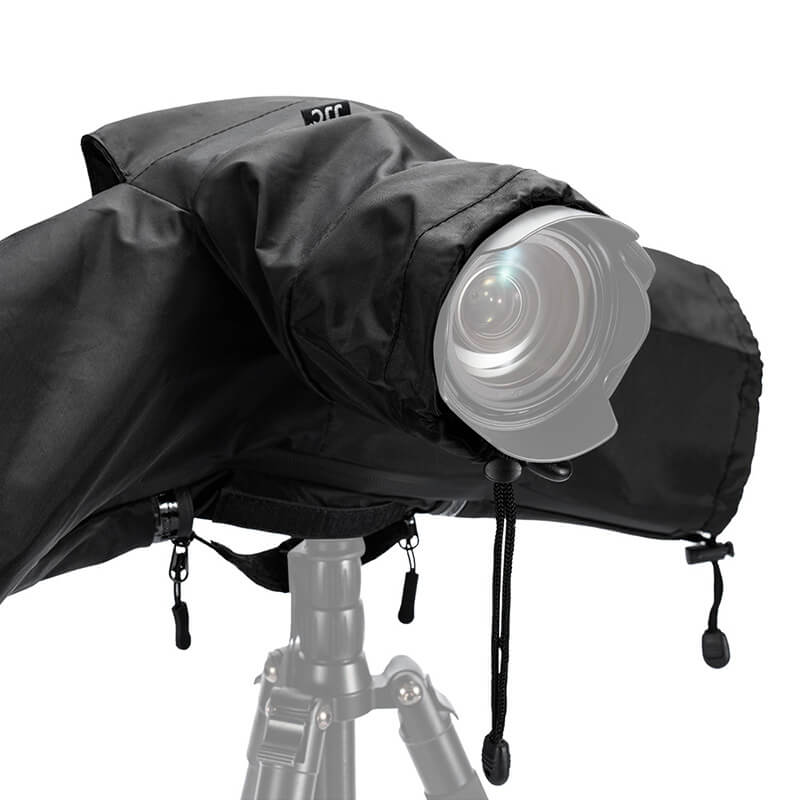 JJC RC-S Kameraregnskydd för spegellösa kameror med objektiv