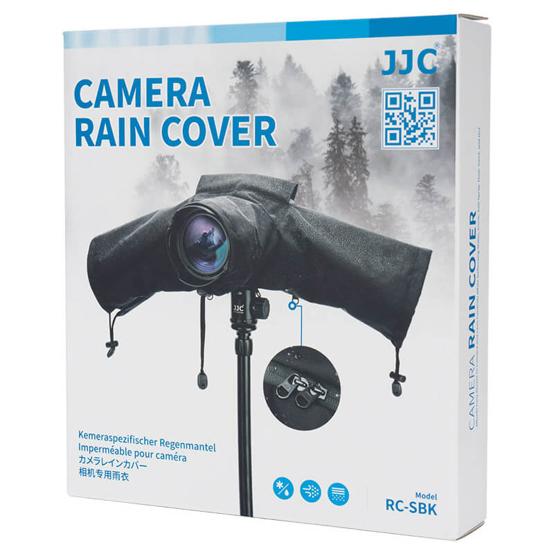 JJC RC-S Kameraregnskydd för spegellösa kameror med objektiv