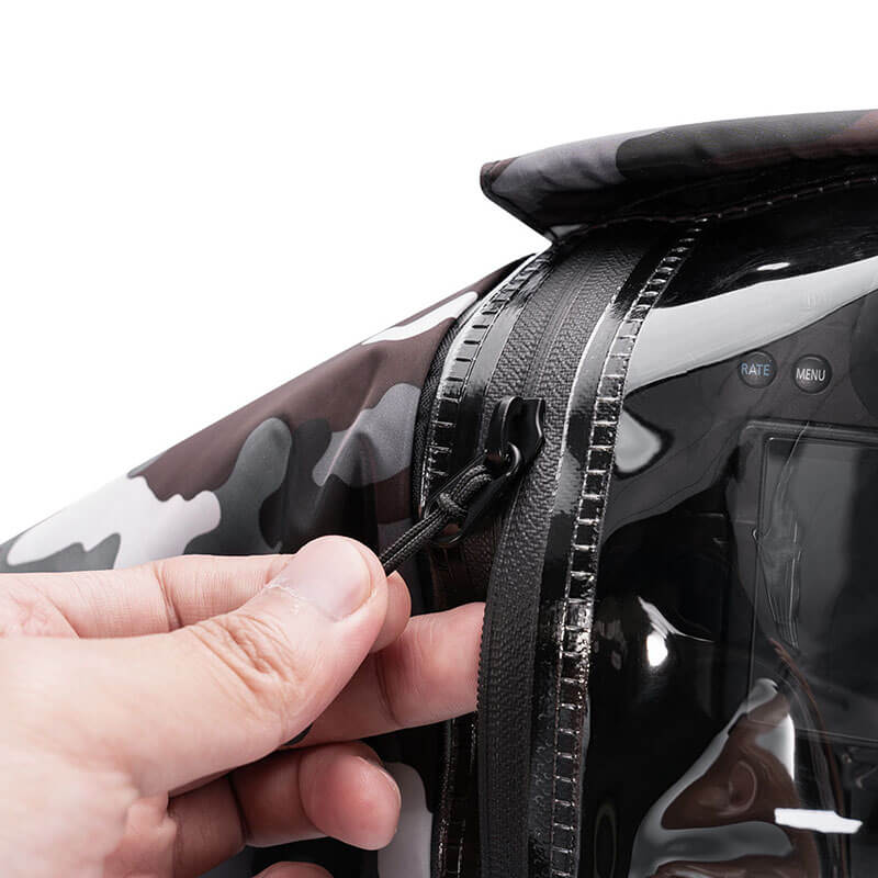 JJC RC-S Kameraregnskydd kamoflage för spegellösa kameror med objektiv