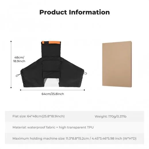 K&F Concept BR01 Regnslag til systemkamera