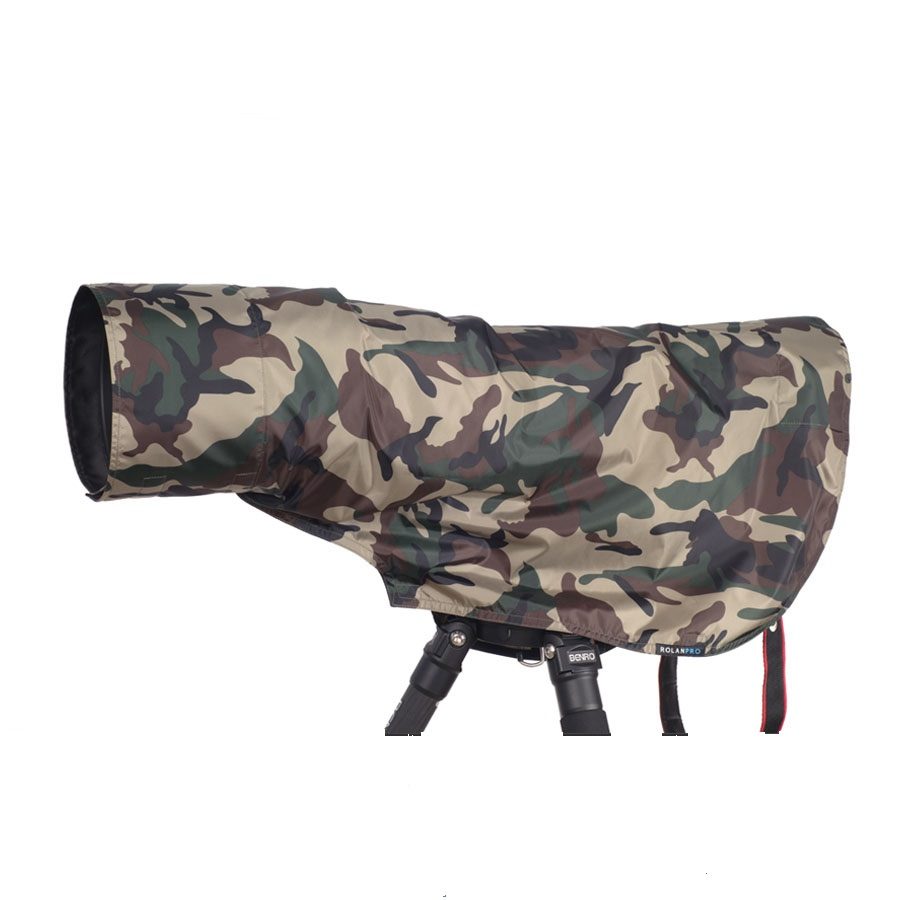 Rolanpro Regnskydd för kamera & objektiv kamouflage