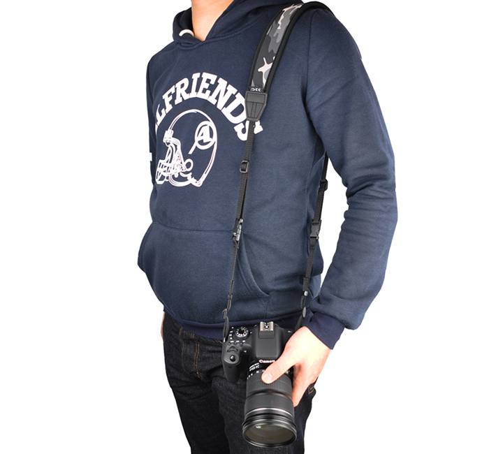 JJC Kamerarem för DSLR-kamera (Kamouflagefärgad)