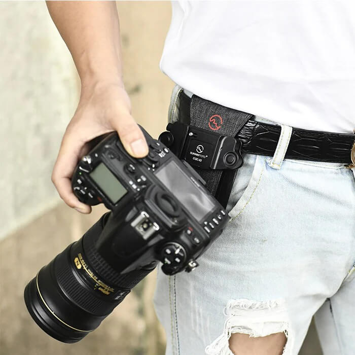 Sunwayfoto CQCP-01 Fästdyna för kamerahölster/Camera Clip