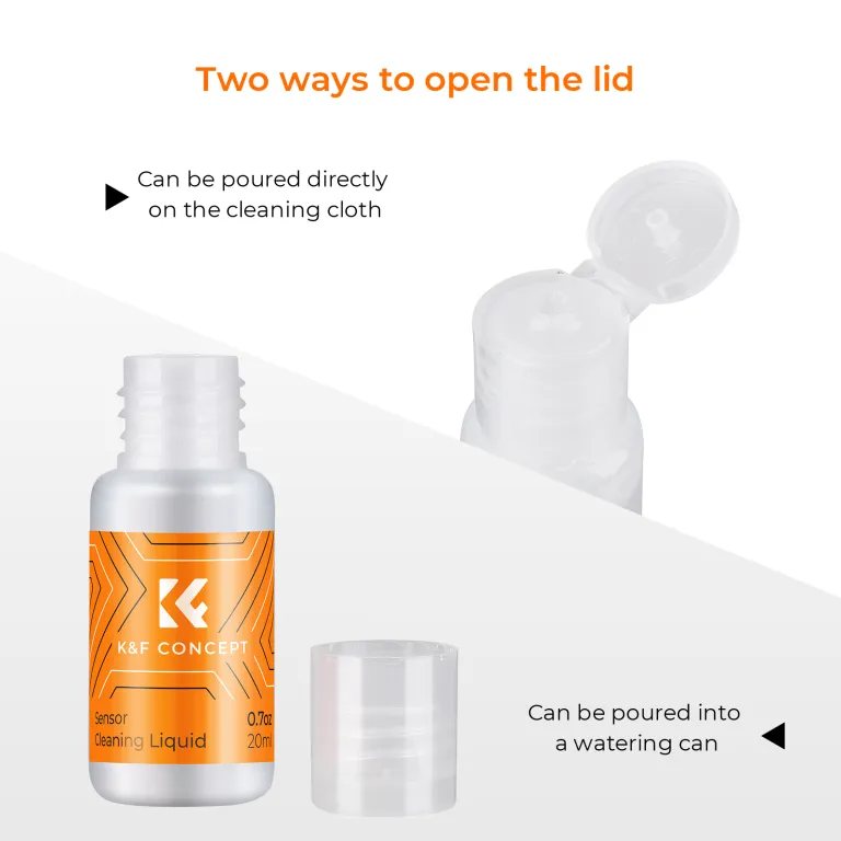 K&F Concept Rengöringsvätska för kamerans bildsensor