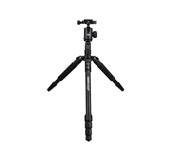 Kamerastativ 2i1 150cm med kulled - Kiwifotos KTB-1444