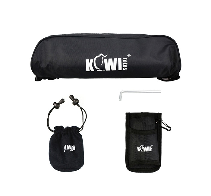 Kamerastativ 2i1 150cm med kulled - Kiwifotos KTB-1444