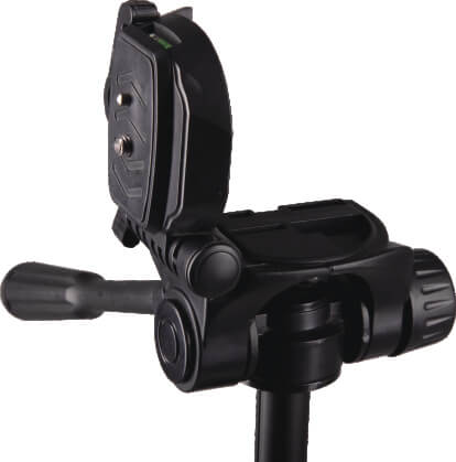 Weifeng WT-3520 Kamerastativ 140cm med videohuvud