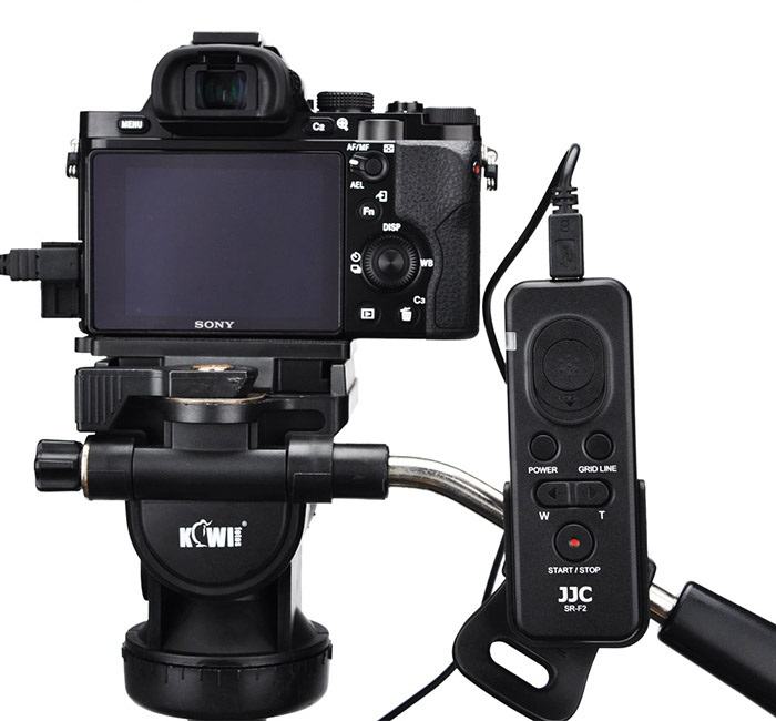 JJC Multifunktionell fjärrkontroll för Sony-videokameror