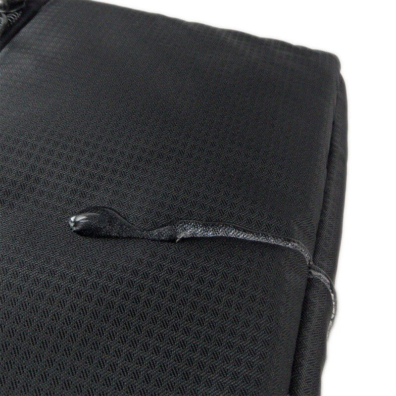 Kamerainsats med handtag 26x5x14 cm – flyttbara avdelare svart