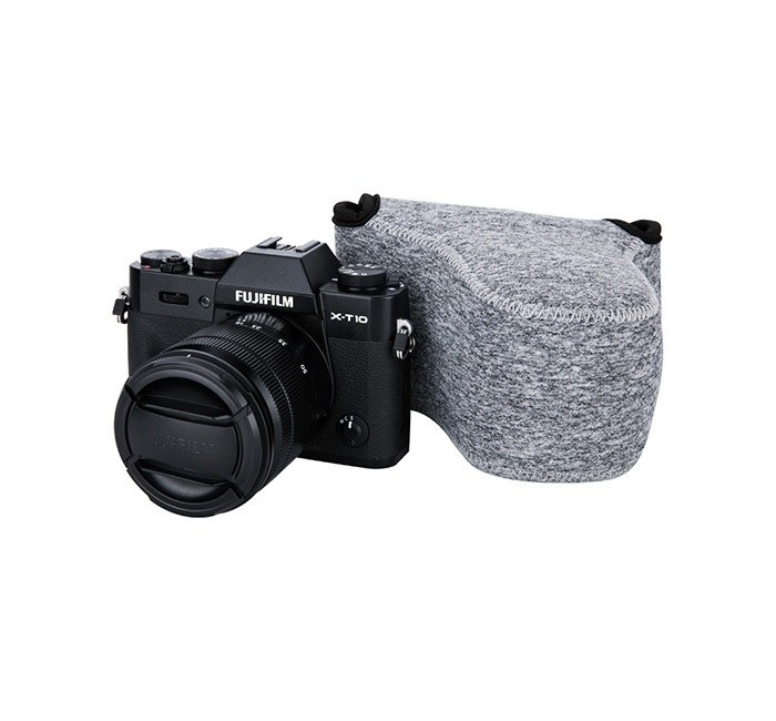 JJC OC-F2 mørkegrå kamerataske til spejlløst systemkamera