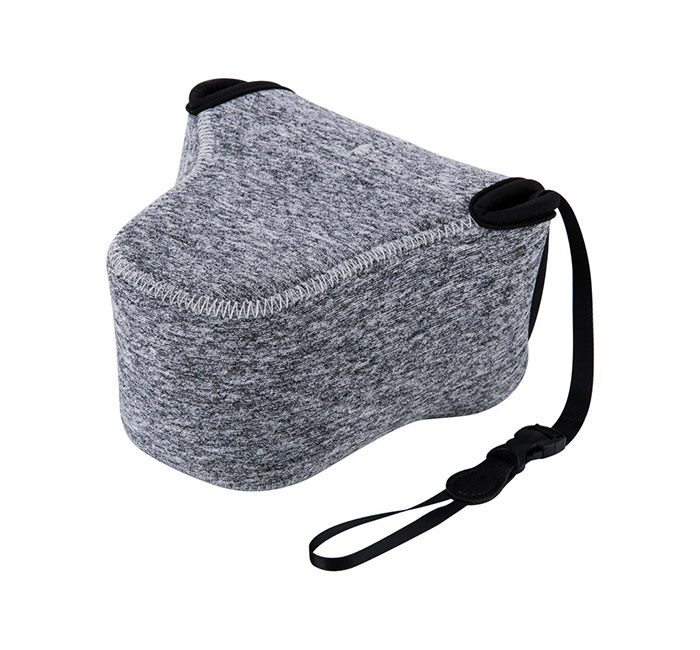 JJC OC-F2 mørkegrå kamerataske til spejlløst systemkamera