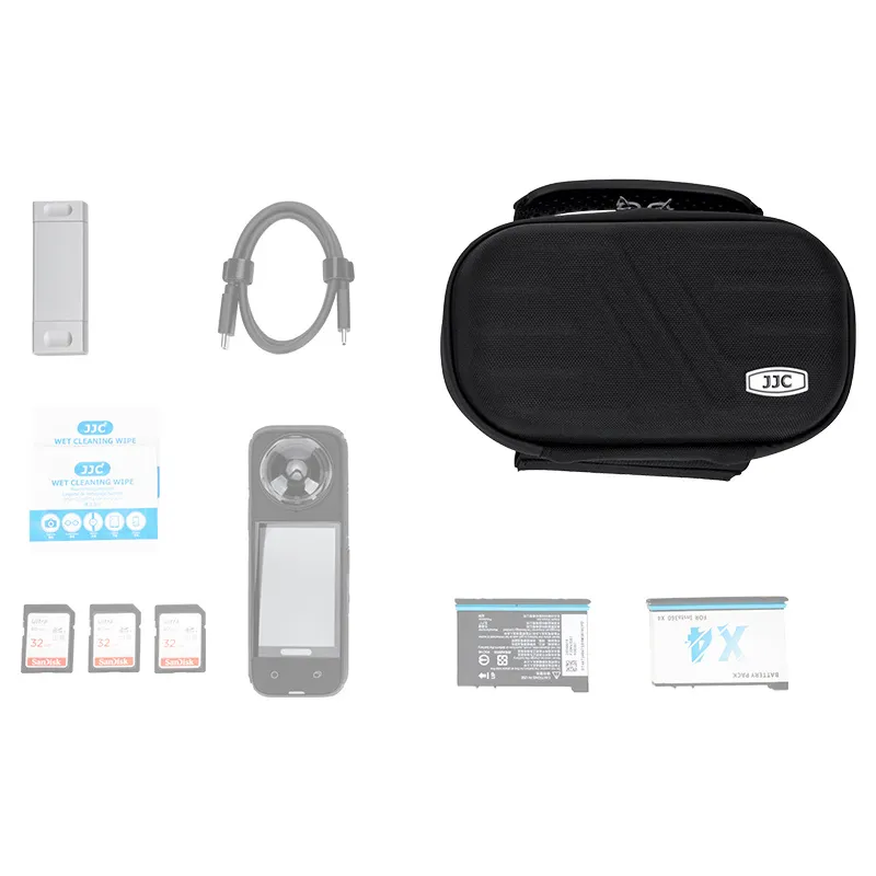 JJC HSCC-X Kameraväska för Insta360 X5/X4 och kompaktkameror