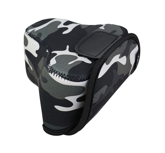 JJC OC-S2 Kameraväska för spegellös systemkamera Kamouflagegrå