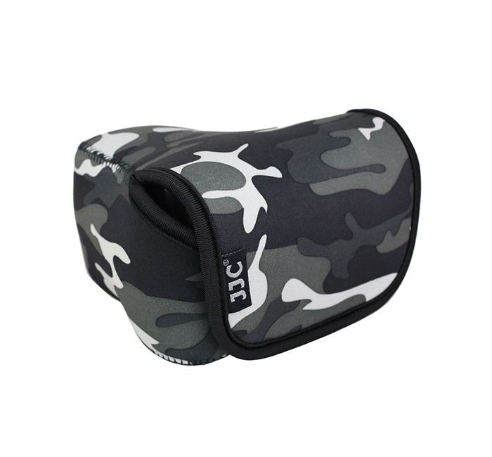 JJC OC-S2 Kameraväska för spegellös systemkamera Kamouflagegrå