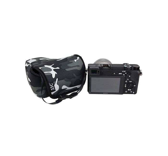 JJC OC-S2 Kameraväska för spegellös systemkamera Kamouflagegrå