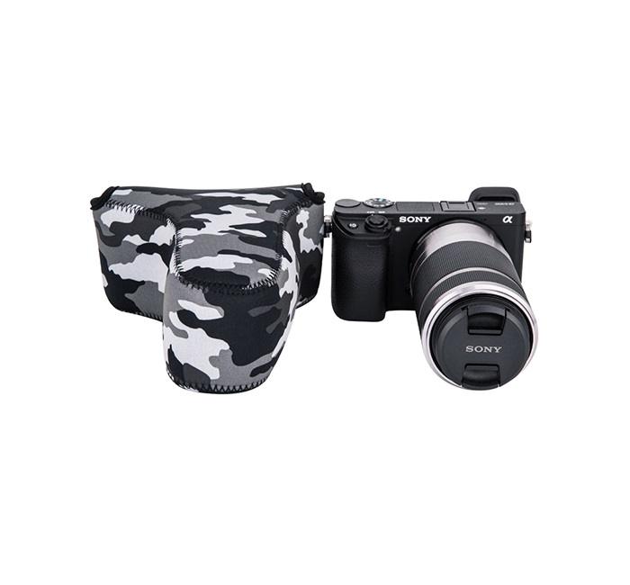 JJC OC-S3 Kameraväska för spegellös systemkamera Kamouflagegrå