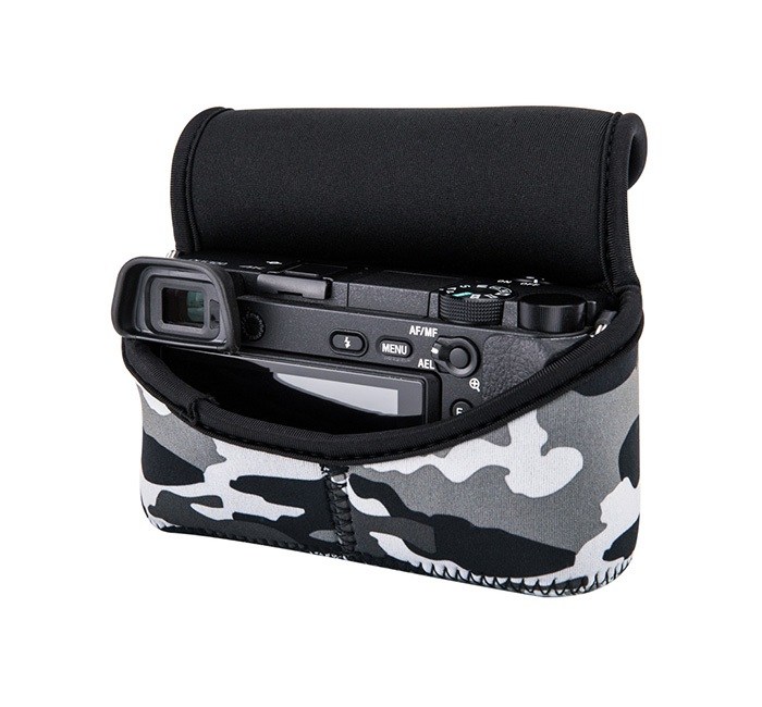 JJC OC-S3 Kameraväska för spegellös systemkamera Kamouflagegrå